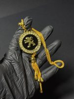 آویز استیل پژو طرح مشکی - Image 2