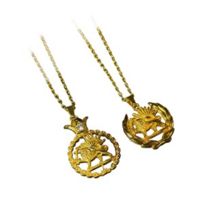 آویز شیروخورشید آیینه