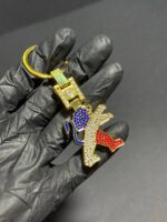 جاکلیدی نگین دار طرح فرانسه - Image 3