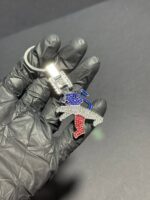 جاکلیدی نگین دار طرح فرانسه - Image 2